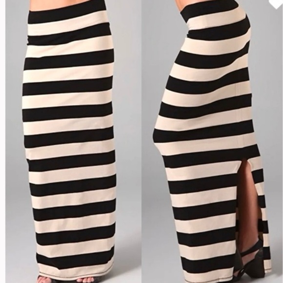 Free People Dresses & Skirts - Free People | Stripe Column Maxi Skirt